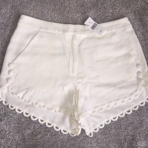 ALC white dress shorts size 6 NWT